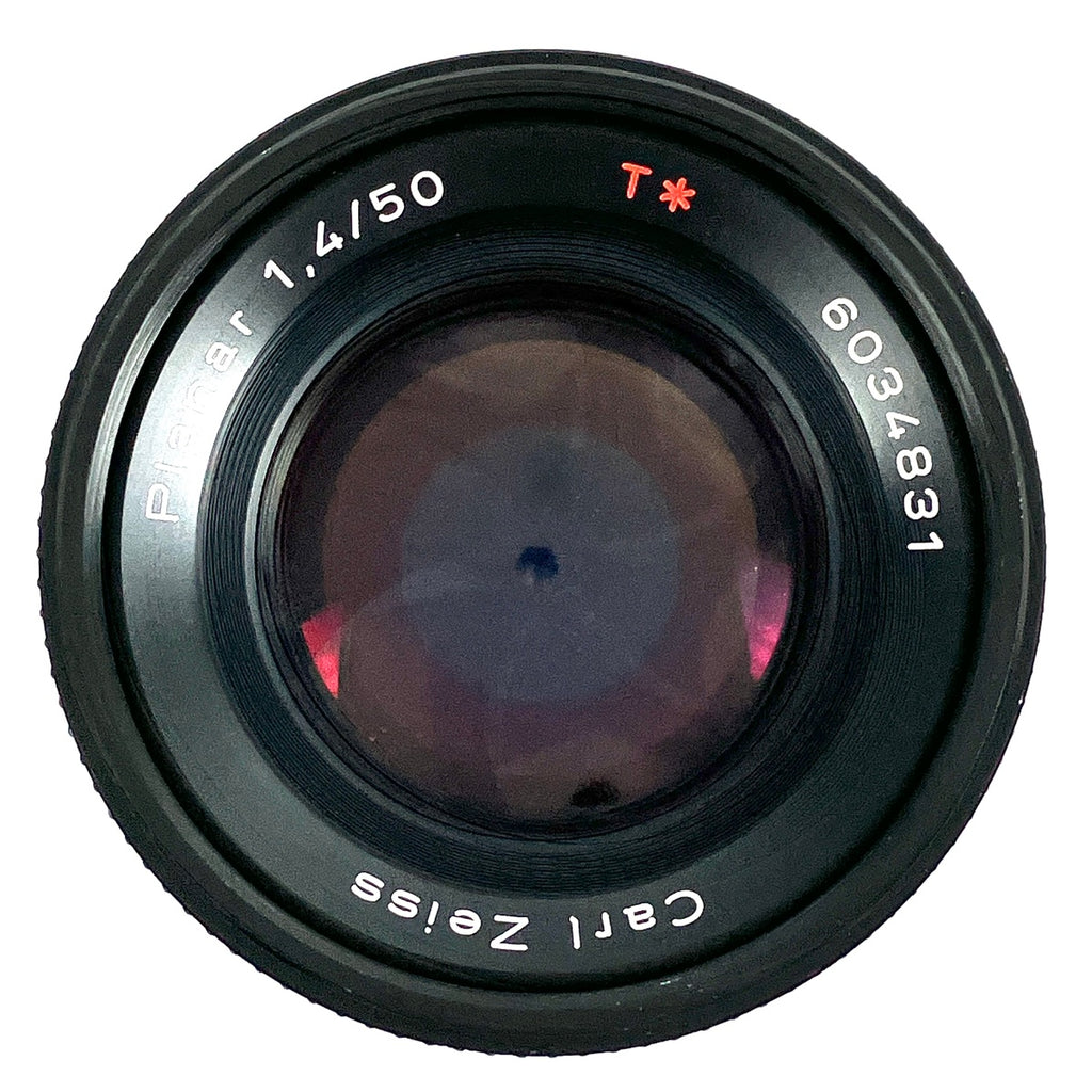 コンタックス CONTAX Planar T* 50mm F1.4 AEJ プラナー 一眼カメラ用レンズ（マニュアルフォーカス） 【中古】cambb