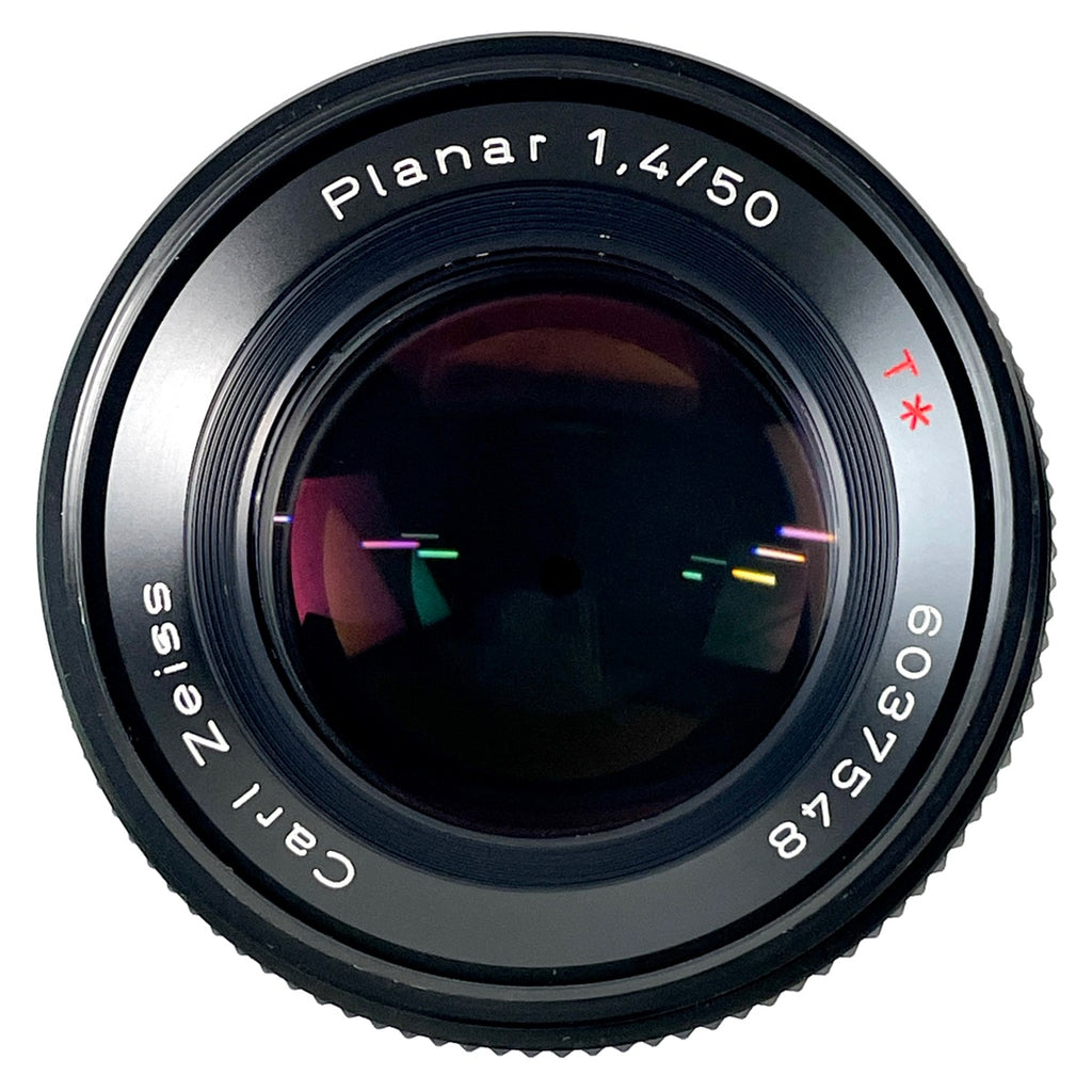 コンタックス CONTAX Planar T* 50mm F1.4 AE プラナー 一眼カメラ用レンズ（マニュアルフォーカス） 【中古】cambb