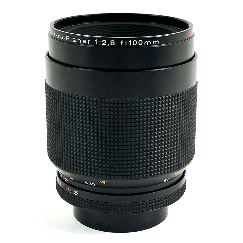 コンタックス CONTAX Makro-Planar T* 100mm F2.8 AEJ マクロプラナー 一眼カメラ用レンズ（マニュアルフォーカス） 【中古】cambb