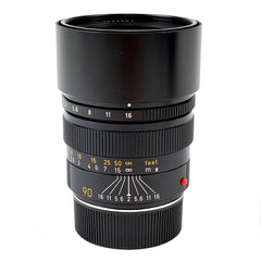 ライカ LEICA SUMMICRON-M 90mm F2 ズミクロン ブラック レンジファインダーカメラ用レンズ 【中古】cambb