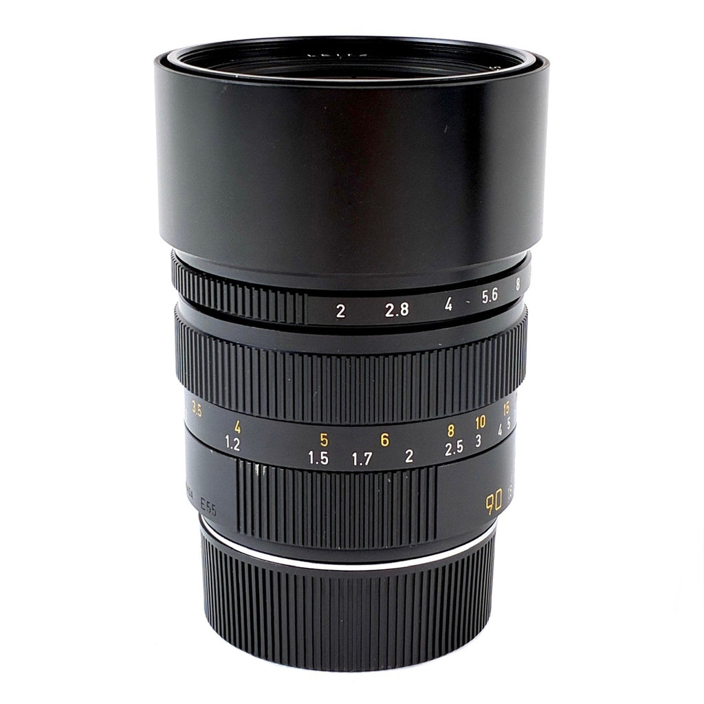 ライカ LEICA SUMMICRON-M 90mm F2 ズミクロン ブラック レンジファインダーカメラ用レンズ 【中古】cambb