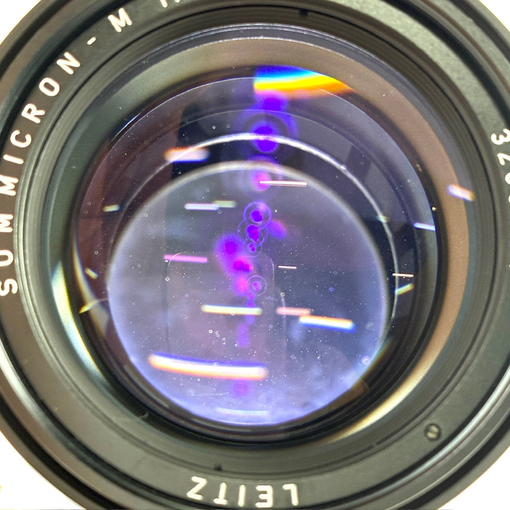 ライカ LEICA SUMMICRON-M 90mm F2 ズミクロン ブラック レンジファインダーカメラ用レンズ 【中古】cambb