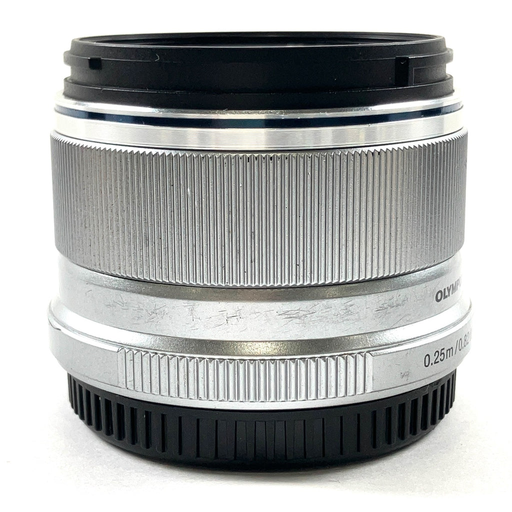 オリンパス OLYMPUS M.ZUIKO DIGITAL 25mm F1.8 シルバー 一眼カメラ用レンズ（オートフォーカス） 【中古】cambb