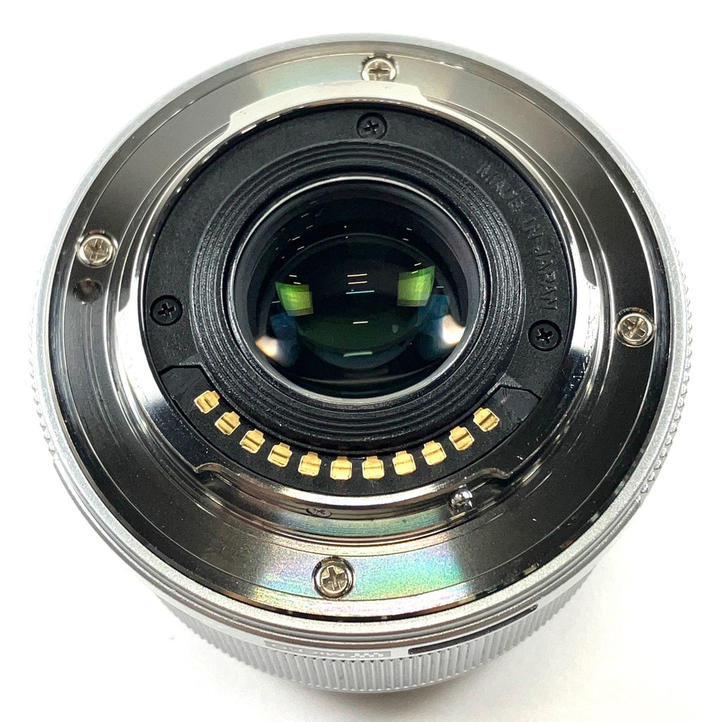 オリンパス OLYMPUS M.ZUIKO DIGITAL 25mm F1.8 シルバー 一眼カメラ用レンズ（オートフォーカス） 【中古】cambb