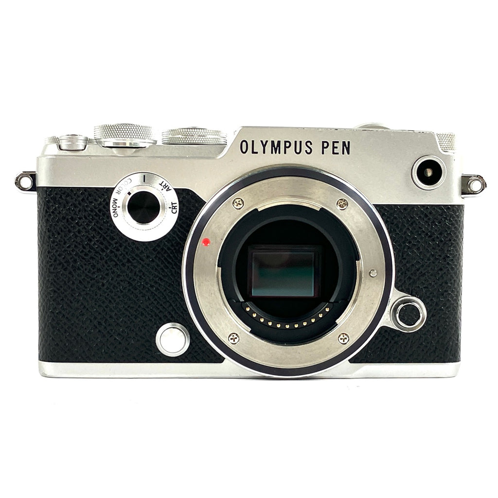 オリンパス OLYMPUS PEN-F ボディ シルバー デジタル ミラーレス 一眼カメラ 【中古】cambb