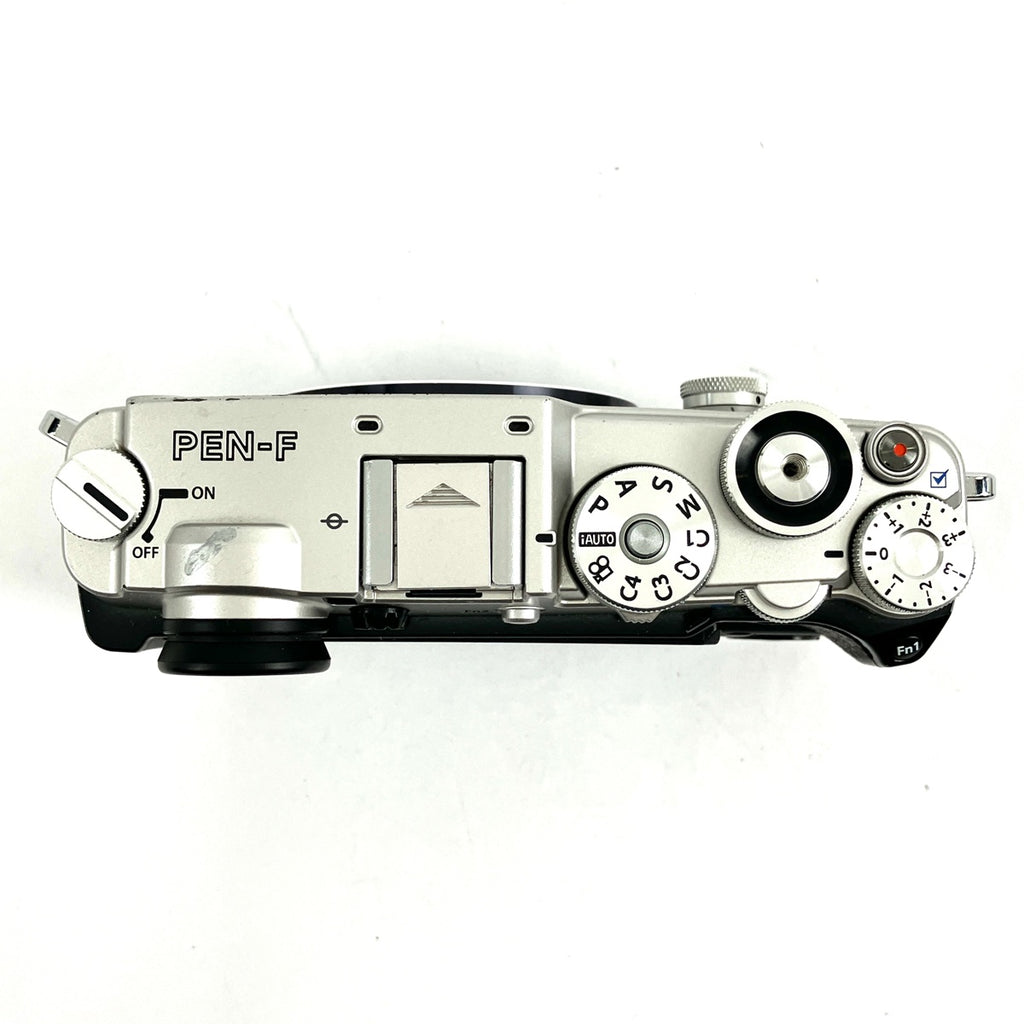 オリンパス OLYMPUS PEN-F ボディ シルバー デジタル ミラーレス 一眼カメラ 【中古】cambb