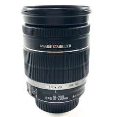 キヤノン Canon EF-S 18-200mm F3.5-5.6 IS 一眼カメラ用レンズ（オートフォーカス） 【中古】cambb