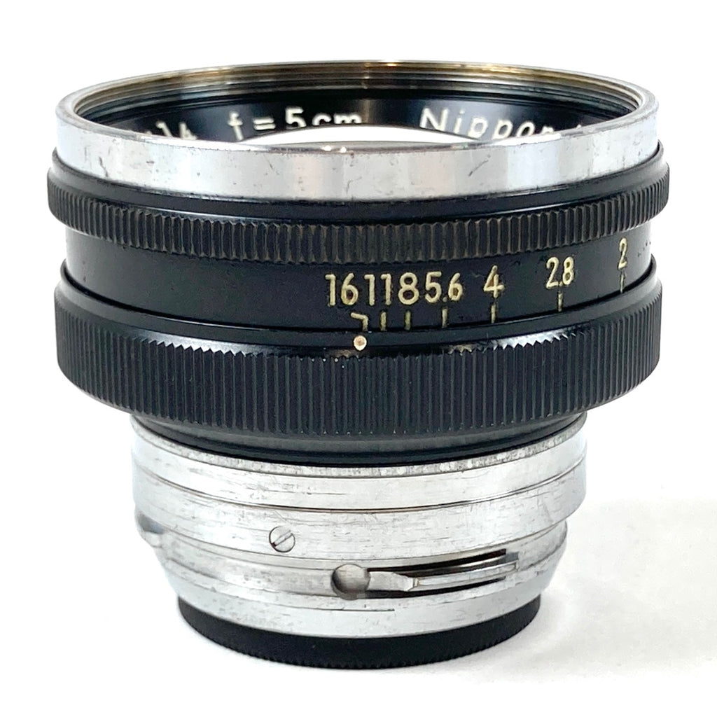ニコン Nikon NIKKOR-S 50mm F1.4 5cm ブラック Sマウント レンジファインダーカメラ用レンズ 【中古】cambb