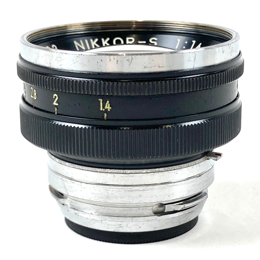 ニコン Nikon NIKKOR-S 50mm F1.4 5cm ブラック Sマウント レンジファインダーカメラ用レンズ 【中古】cambb