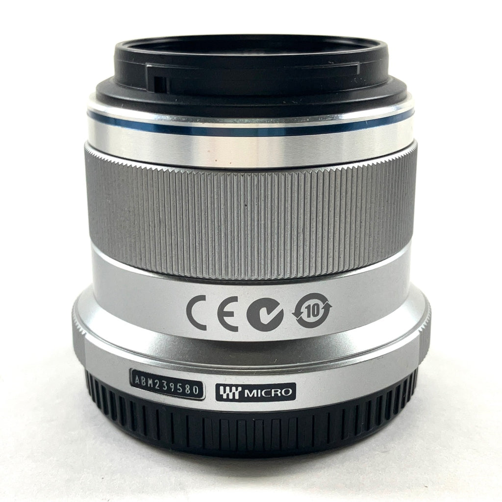 オリンパス OLYMPUS M.ZUIKO DIGITAL 45mm F1.8 シルバー 一眼カメラ用レンズ（オートフォーカス） 【中古】cambb