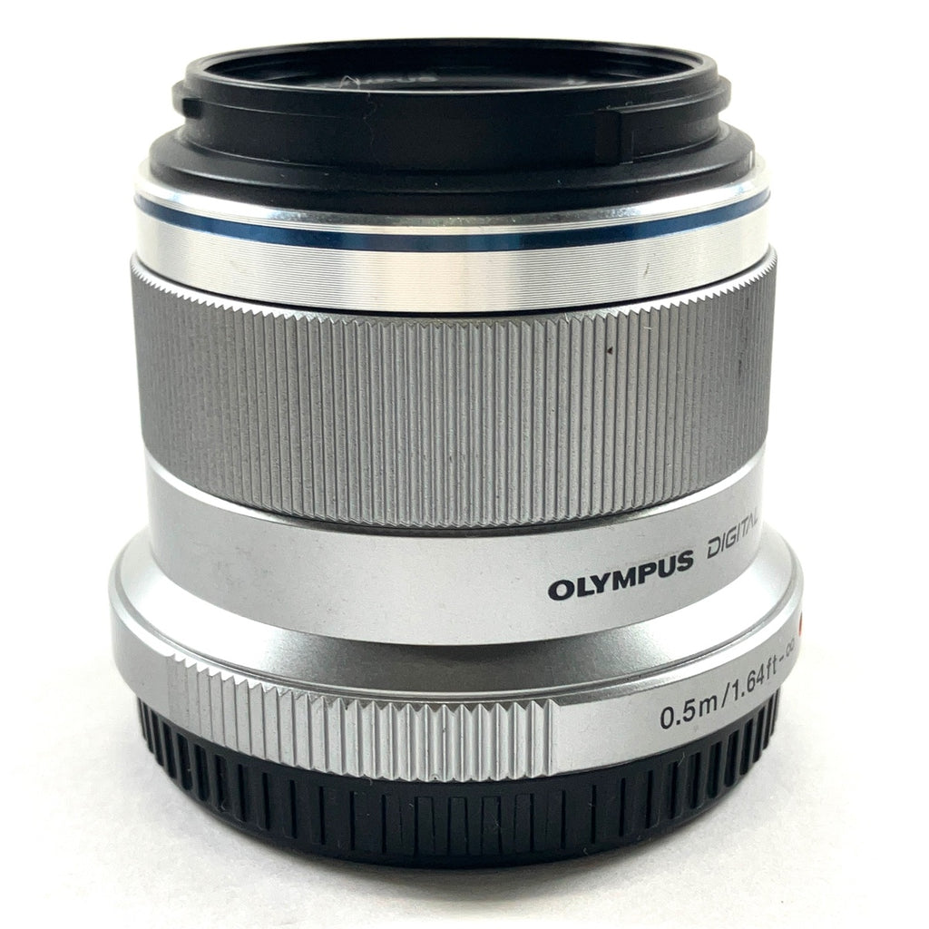 オリンパス OLYMPUS M.ZUIKO DIGITAL 45mm F1.8 シルバー 一眼カメラ用レンズ（オートフォーカス） 【中古】cambb