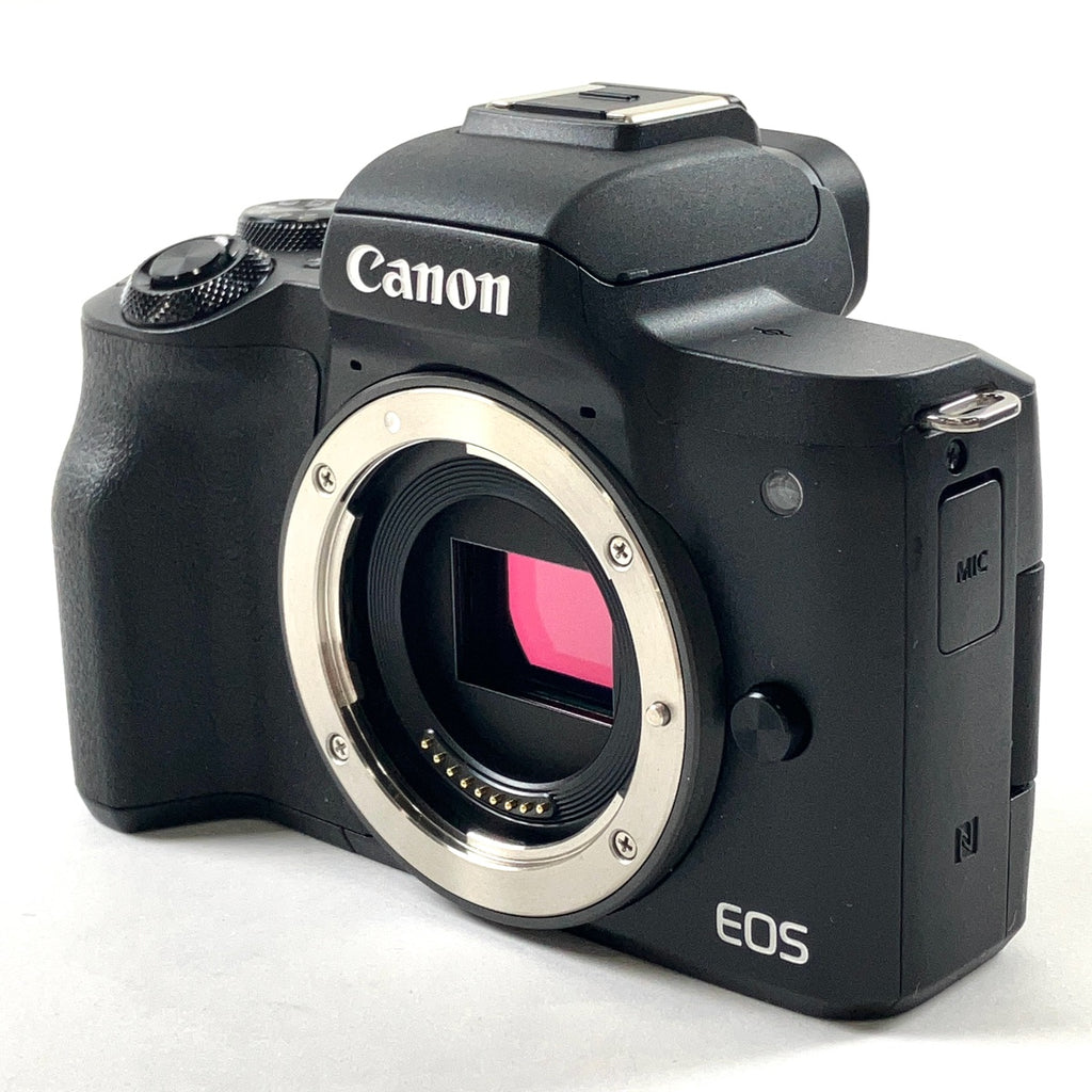 キヤノン Canon EOS Kiss M EF-M 15-45 IS STM レンズキット ブラック デジタル ミラーレス 一眼カメラ 【中古】cambb