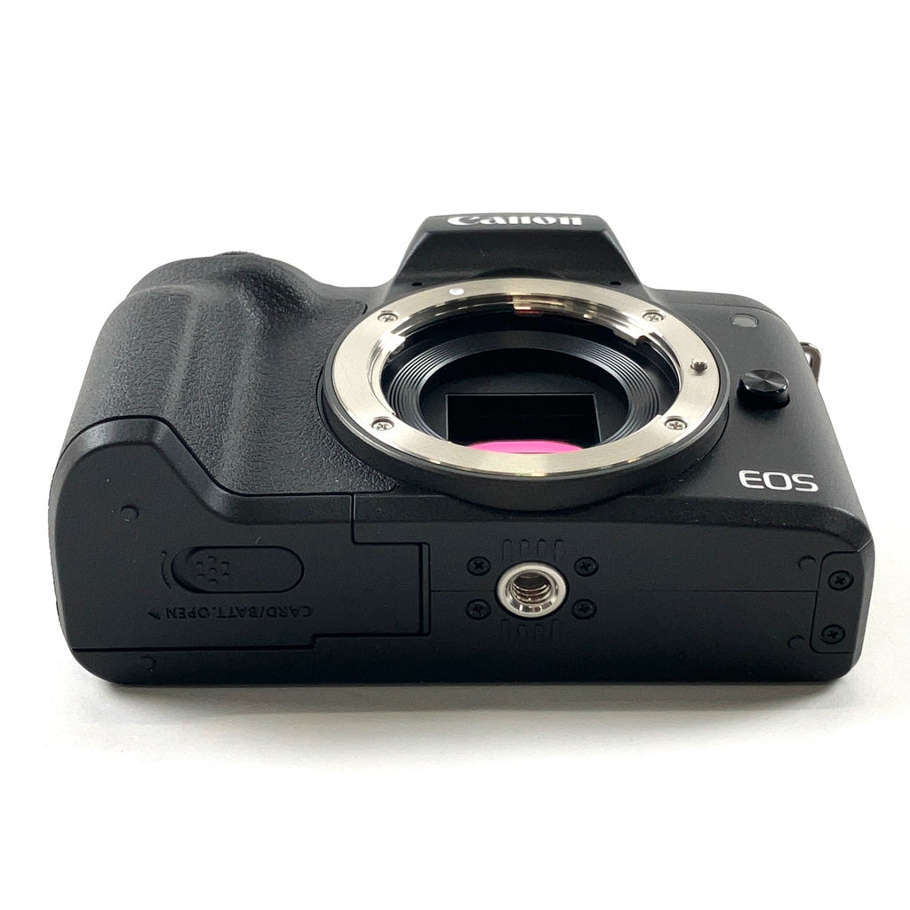 キヤノン Canon EOS Kiss M EF-M 15-45 IS STM レンズキット ブラック デジタル ミラーレス 一眼カメラ 【中古】cambb
