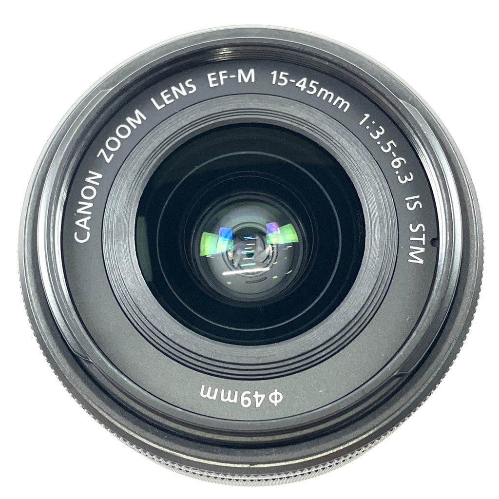 キヤノン Canon EOS Kiss M EF-M 15-45 IS STM レンズキット ブラック デジタル ミラーレス 一眼カメラ 【中古】cambb