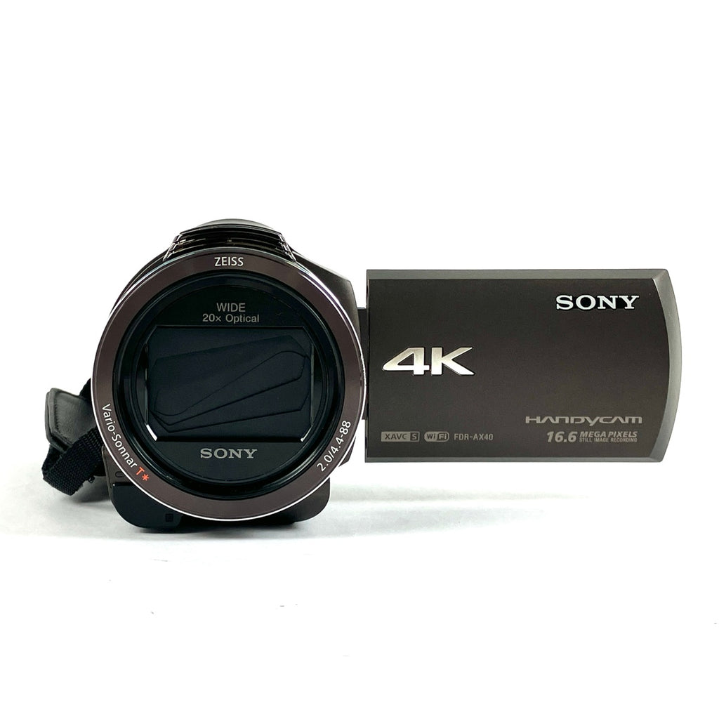 ソニー SONY デジタル4Kビデオカメラレコーダー FDR-AX40 ブラウン デジタルビデオカメラ 【中古】cambb