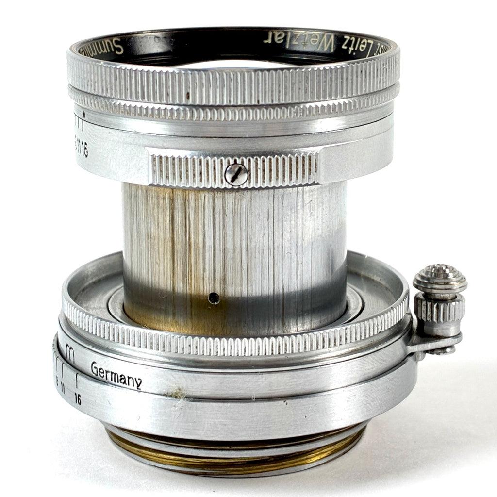 ライカ LEICA Summitar 50mm F2 ズミター 5cm Lマウント L39 レンジファインダーカメラ用レンズ 【中古】cambb
