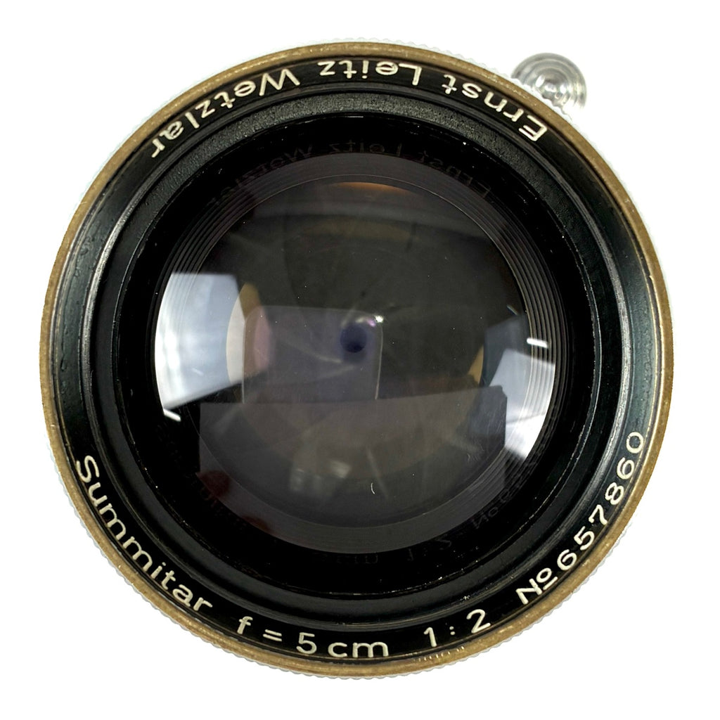ライカ LEICA Summitar 50mm F2 ズミター 5cm Lマウント L39 レンジファインダーカメラ用レンズ 【中古】cambb