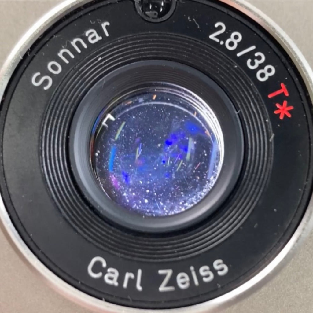 【ジャンク品】 コンタックス T2 チタンシルバー フィルム コンパクトカメラ 中古 cambb