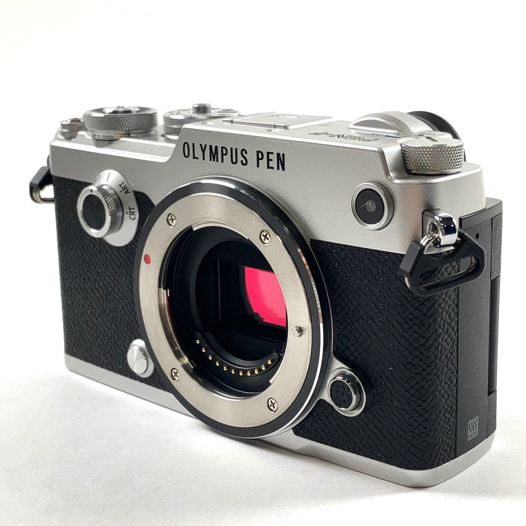 オリンパス OLYMPUS PEN-F ボディ シルバー デジタル ミラーレス 一眼カメラ 【中古】cambb