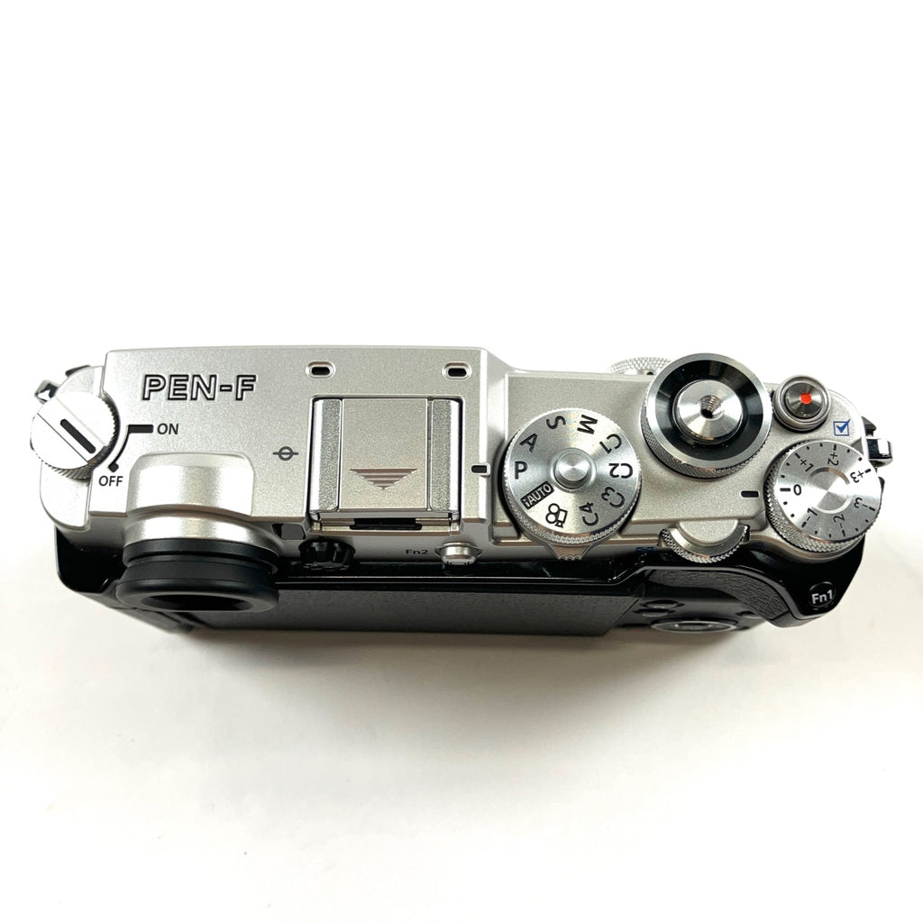 オリンパス OLYMPUS PEN-F ボディ シルバー デジタル ミラーレス 一眼カメラ 【中古】cambb