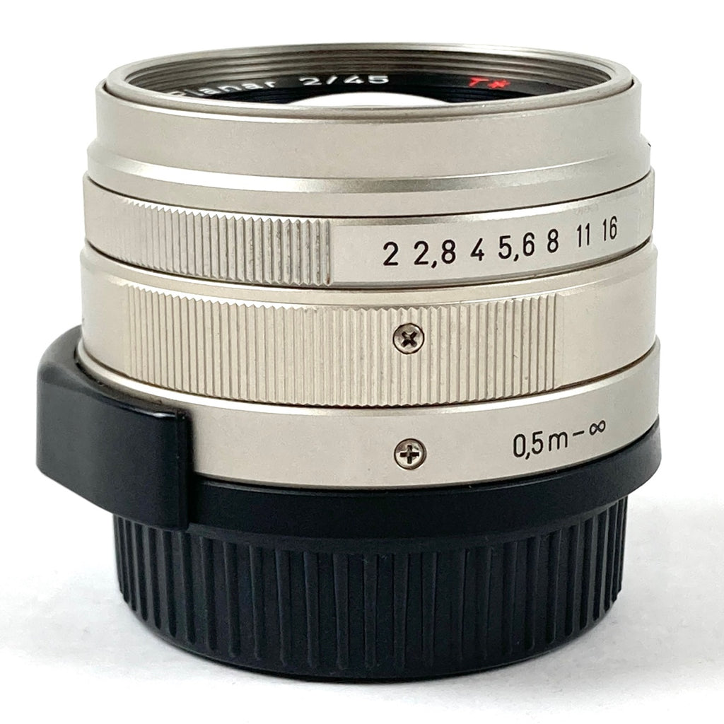 コンタックス CONTAX Planar T* 45mm F2 プラナー Gマウント レンジファインダーカメラ用レンズ 【中古】cambb