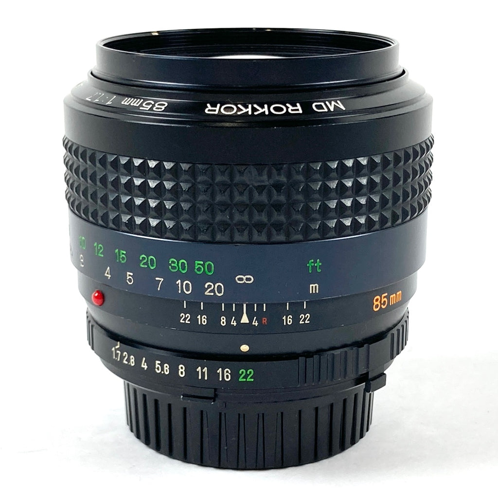ミノルタ MINOLTA MD ROKKOR 85mm F1.7 ［ジャンク品］ 一眼カメラ用レンズ（マニュアルフォーカス） 【中古】cambb