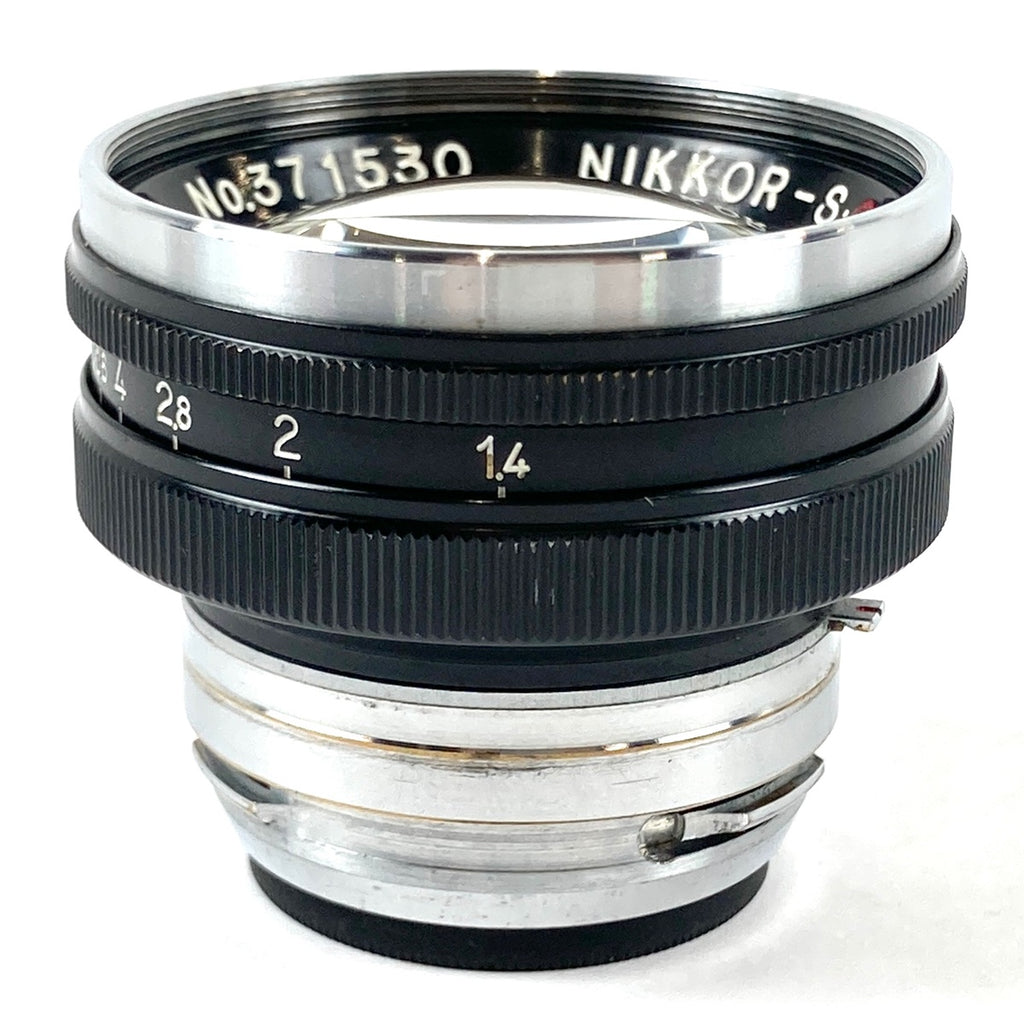 ニコン Nikon NIKKOR-S.C 50mm F1.4 5cm ブラック Sマウント レンジファインダーカメラ用レンズ 【中古】cambb