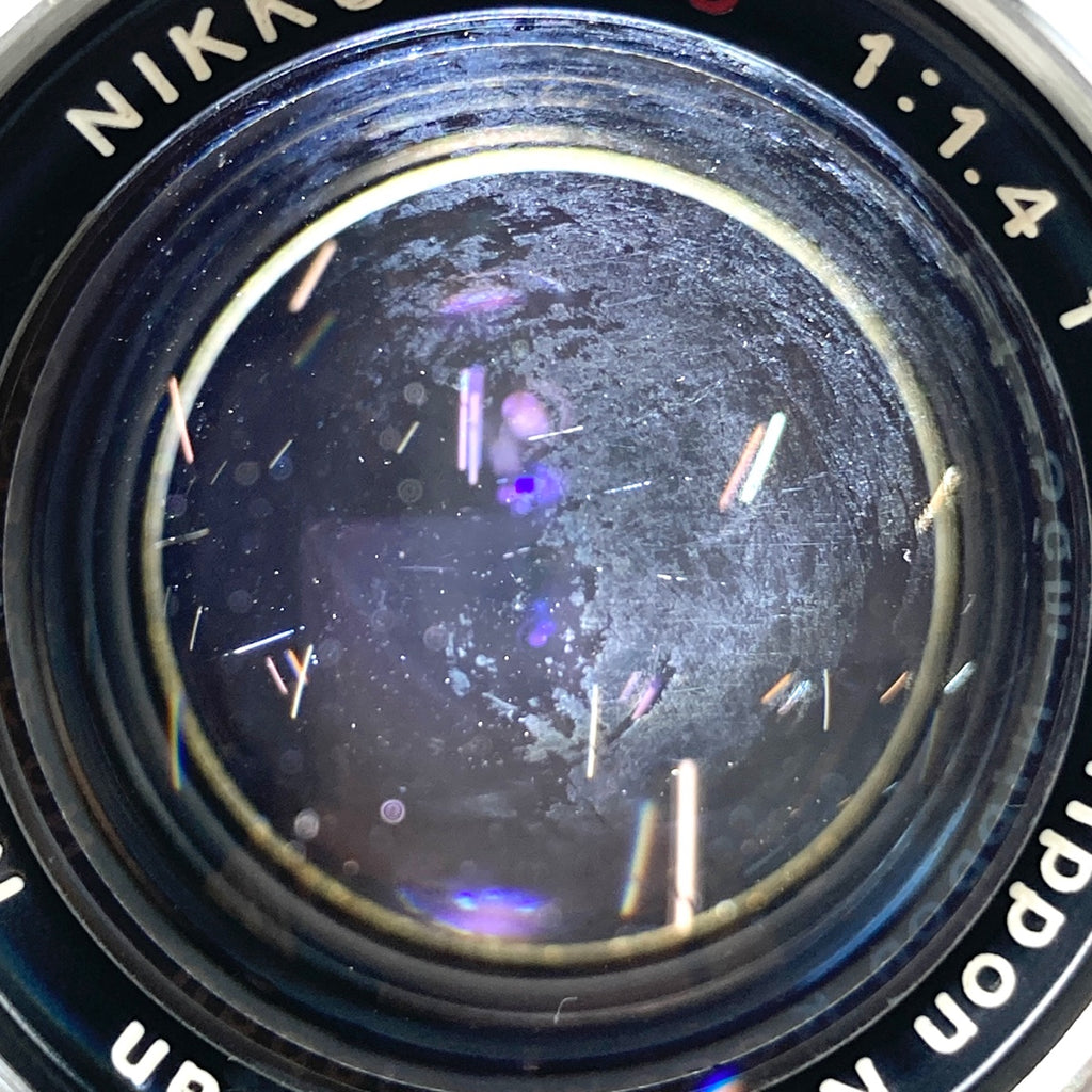 ニコン Nikon NIKKOR-S.C 50mm F1.4 5cm ブラック Sマウント レンジファインダーカメラ用レンズ 【中古】cambb