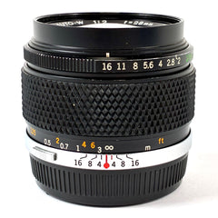 オリンパス OLYMPUS ZUIKO MC AUTO-W 28mm F2 一眼カメラ用レンズ（マニュアルフォーカス） 【中古】cambb