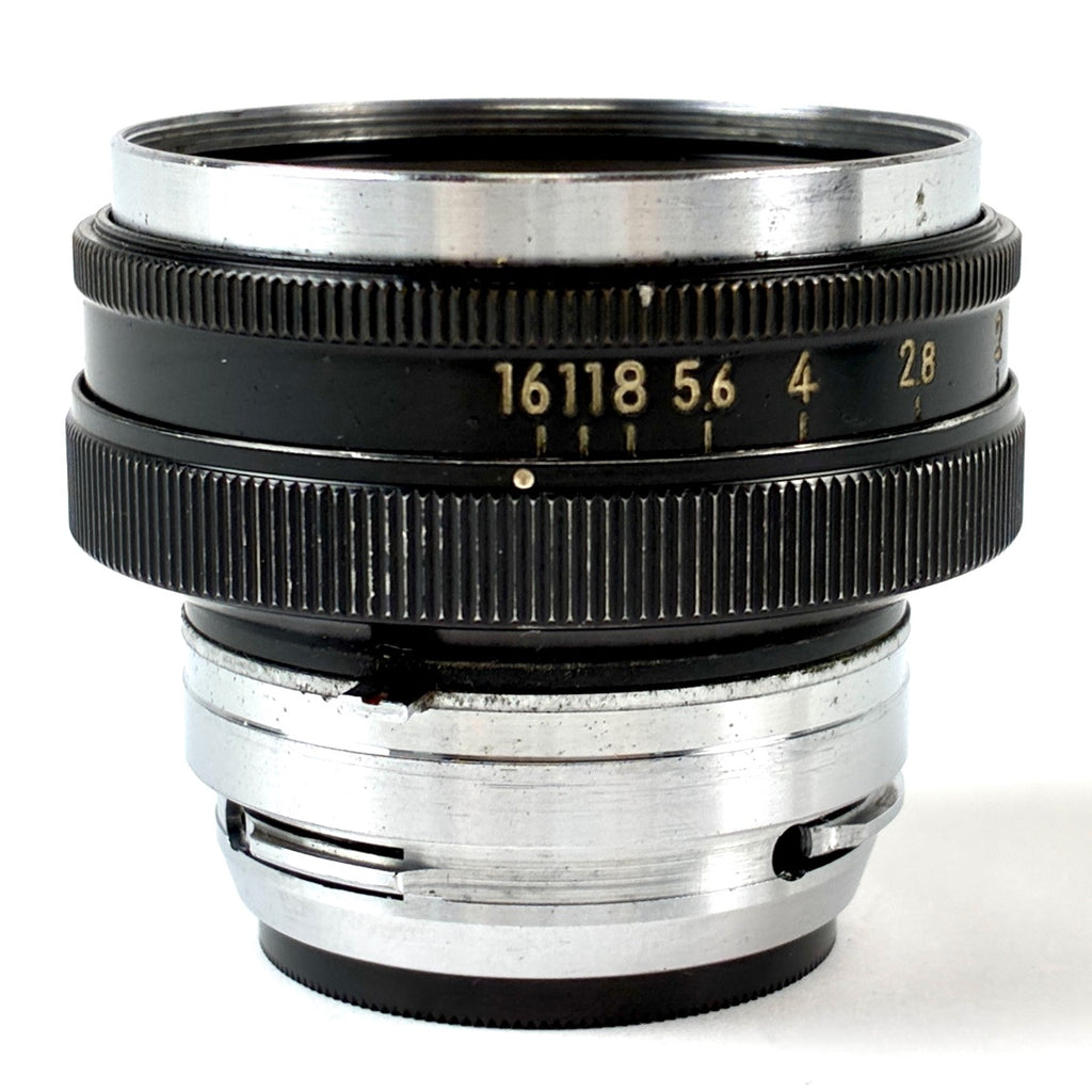 ニコン Nikon NIKKOR-H (.C) 50mm F2 5cm ブラック Sマウント レンジファインダーカメラ用レンズ 【中古】cambb