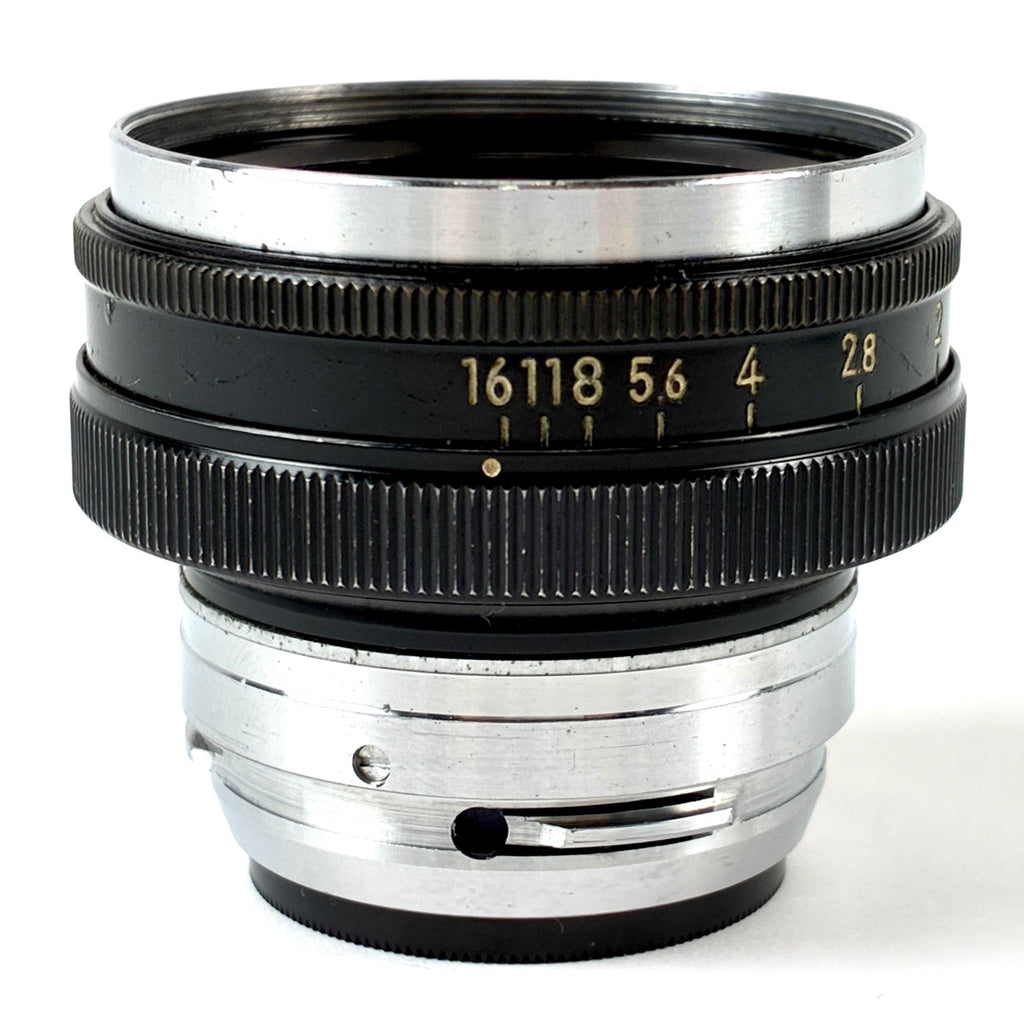 ニコン Nikon NIKKOR-H (.C) 50mm F2 5cm ブラック Sマウント レンジファインダーカメラ用レンズ 【中古】cambb