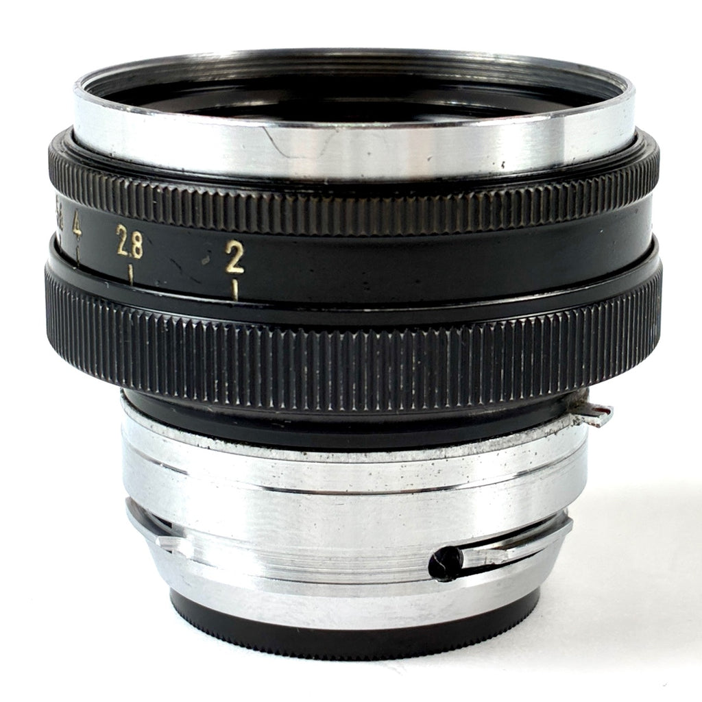 ニコン Nikon NIKKOR-H (.C) 50mm F2 5cm ブラック Sマウント レンジファインダーカメラ用レンズ 【中古】cambb