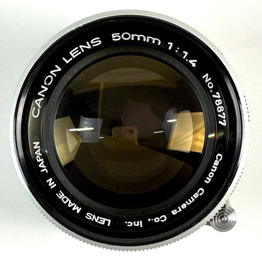 キヤノン Canon 50mm F1.4 Lマウント L39 ［ジャンク品］ レンジファインダーカメラ用レンズ 【中古】cambb