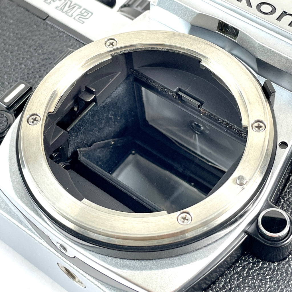 ニコン Nikon NEW FM2 ブラック ボディ フィルム マニュアルフォーカス 一眼レフカメラ 【中古】cambb