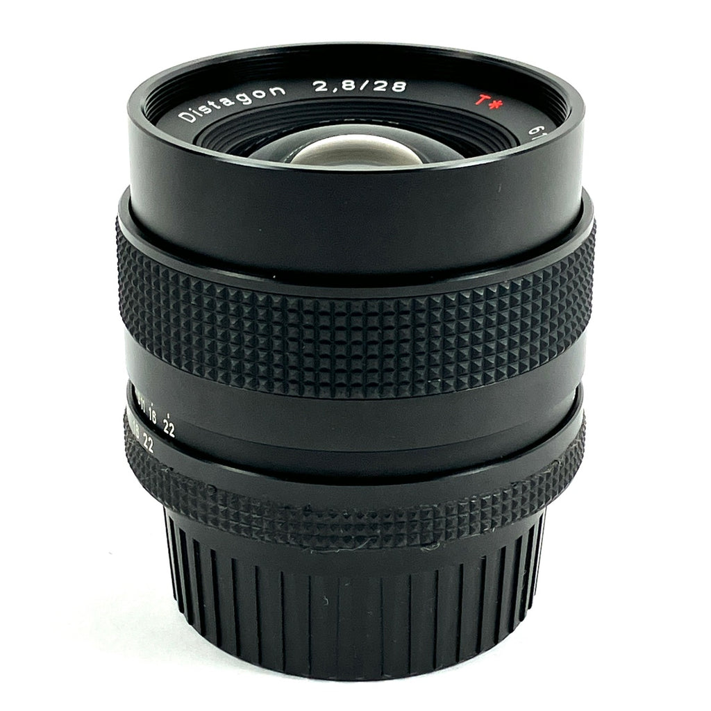 コンタックス CONTAX Distagon T* 28mm F2.8 AEJ ディスタゴン 一眼カメラ用レンズ（マニュアルフォーカス） 【中古】cambb