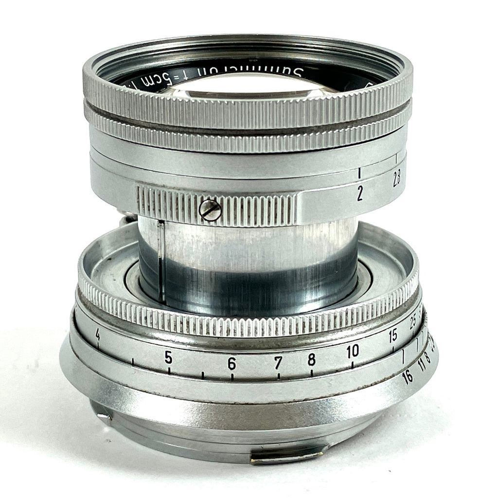ライカ LEICA SUMMICRON 50mm F2 ズミクロン 沈胴 Mマウント レンジファインダーカメラ用レンズ 【中古】cambb