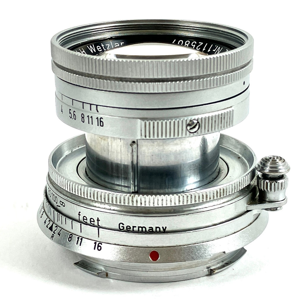 ライカ LEICA SUMMICRON 50mm F2 ズミクロン 沈胴 Mマウント レンジファインダーカメラ用レンズ 【中古】cambb