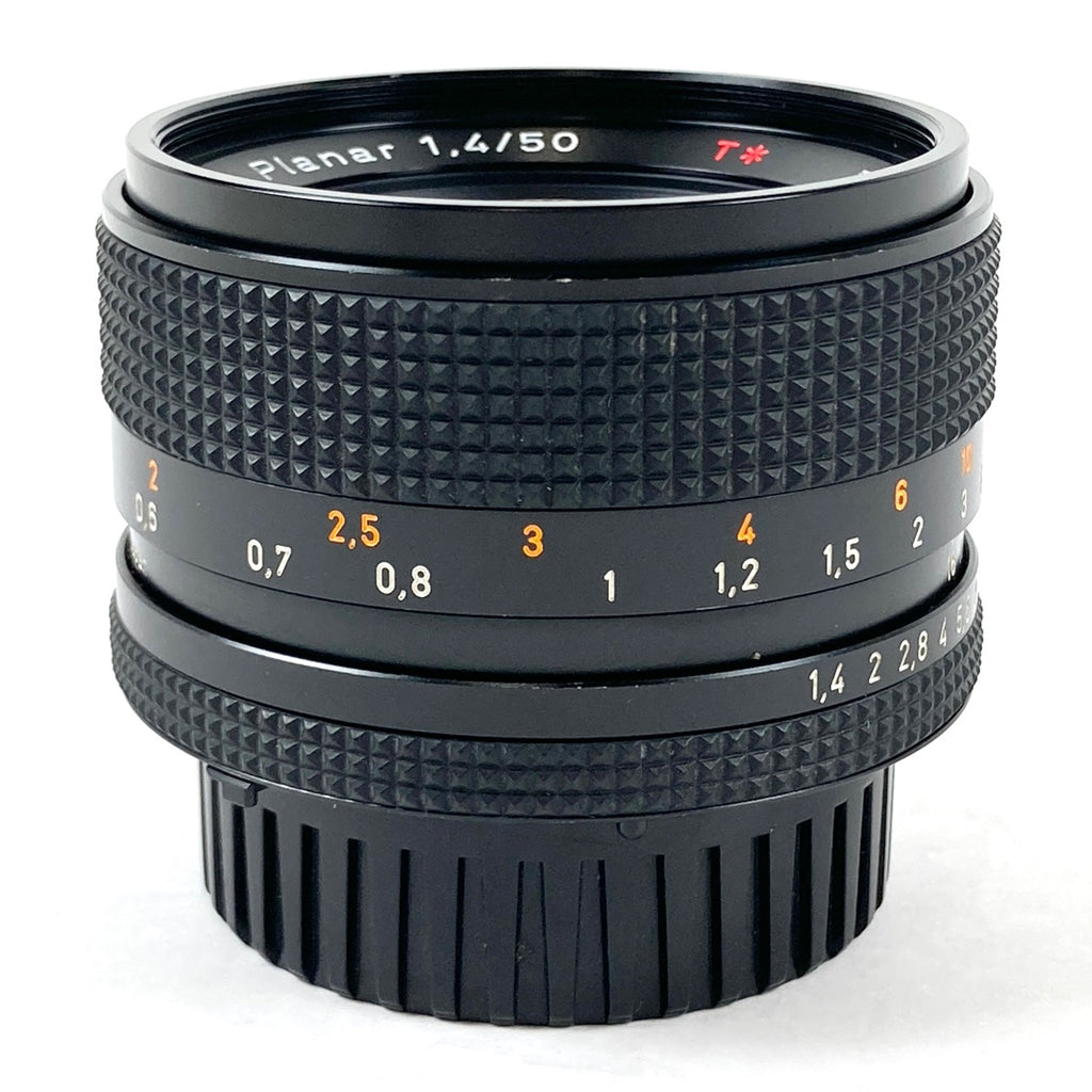 コンタックス CONTAX Planar T* 50mm F1.4 MMJ プラナー 一眼カメラ用レンズ（マニュアルフォーカス） 【中古】cambb