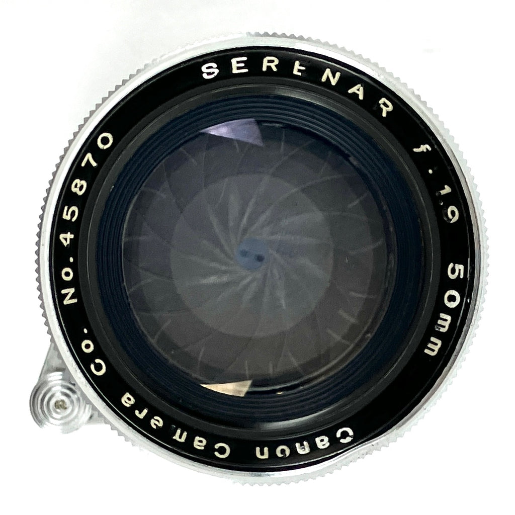 キヤノン Canon SERENAR 50mm F1.9 Lマウント L39 レンジファインダーカメラ用レンズ 【中古】cambb