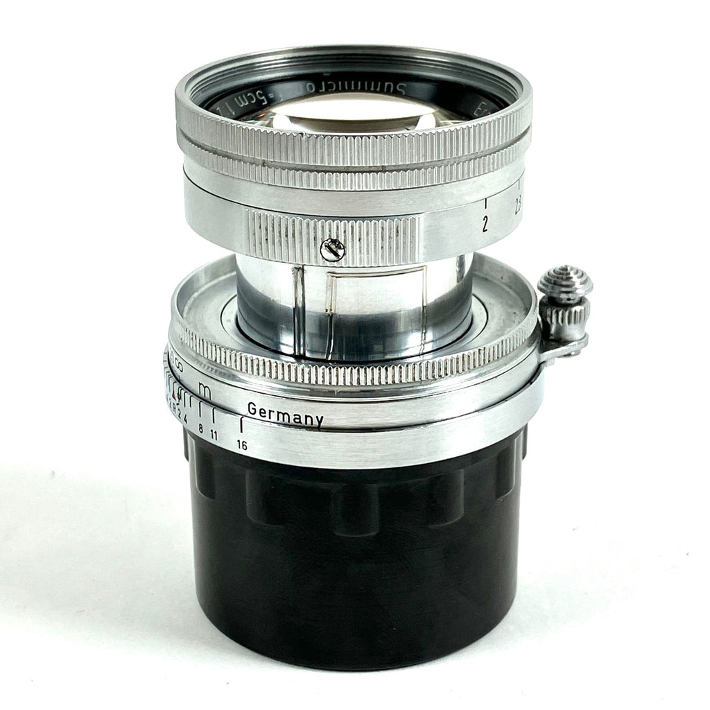 ライカ LEICA SUMMICRON 50mm F2 ズミクロン 沈胴 Lマウント L39［ジャンク品］ レンジファインダーカメラ用レンズ 【中古】cambb