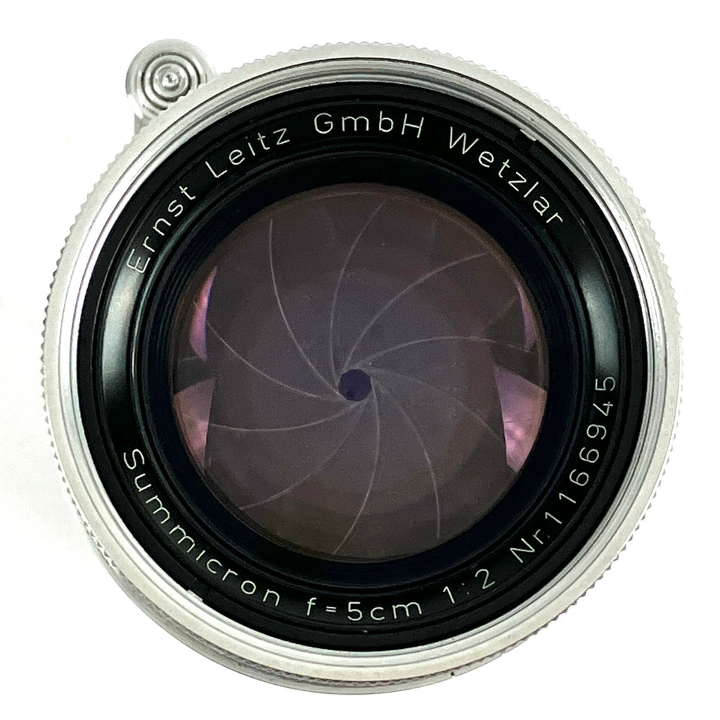 ライカ LEICA SUMMICRON 50mm F2 ズミクロン 沈胴 Lマウント L39［ジャンク品］ レンジファインダーカメラ用レンズ 【中古】cambb