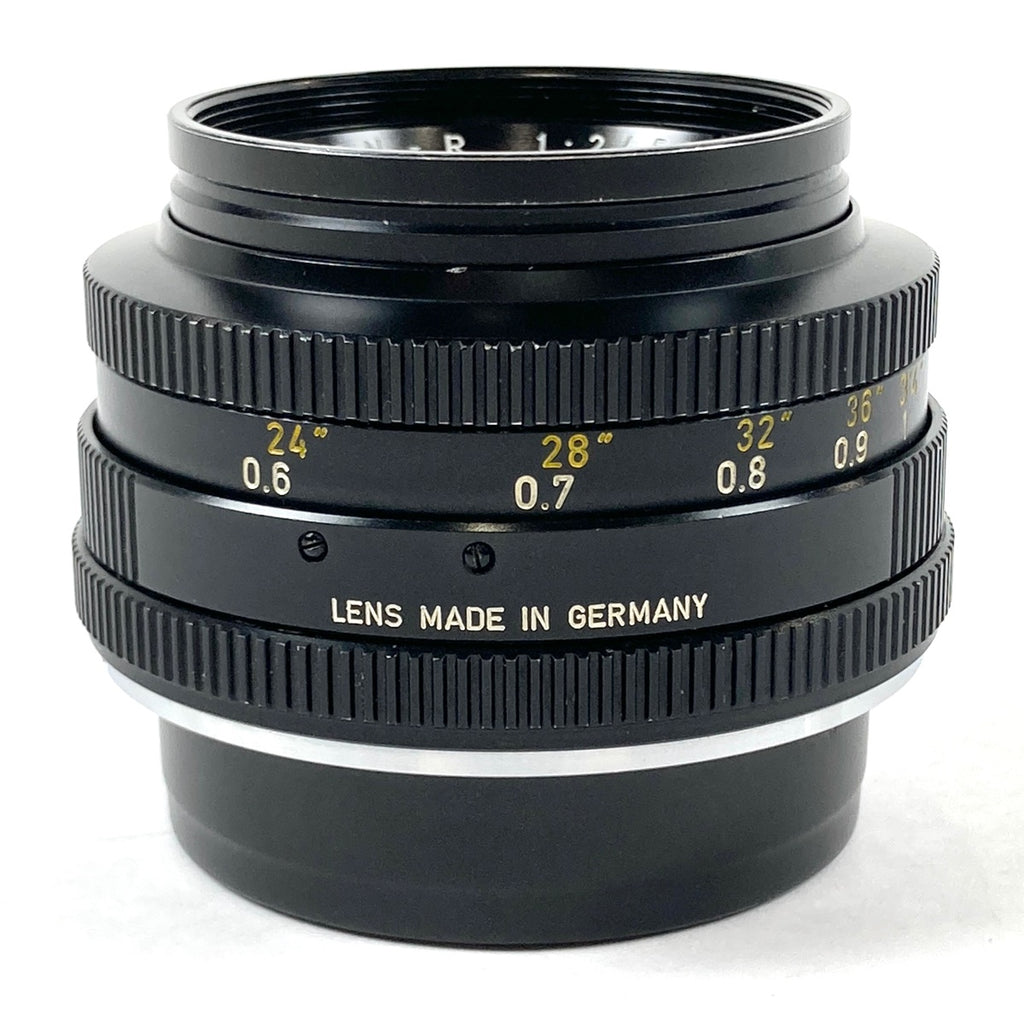 ライカ LEICA SUMMICRON-R 50mm F2 ズミクロン 2CAM 一眼カメラ用レンズ（マニュアルフォーカス） 【中古】cambb