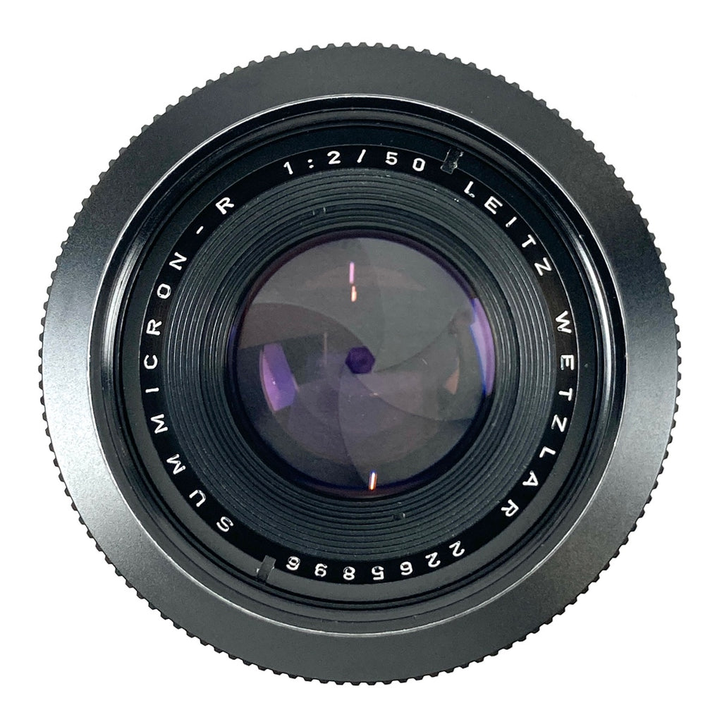 ライカ LEICA SUMMICRON-R 50mm F2 ズミクロン 2CAM 一眼カメラ用レンズ（マニュアルフォーカス） 【中古】cambb