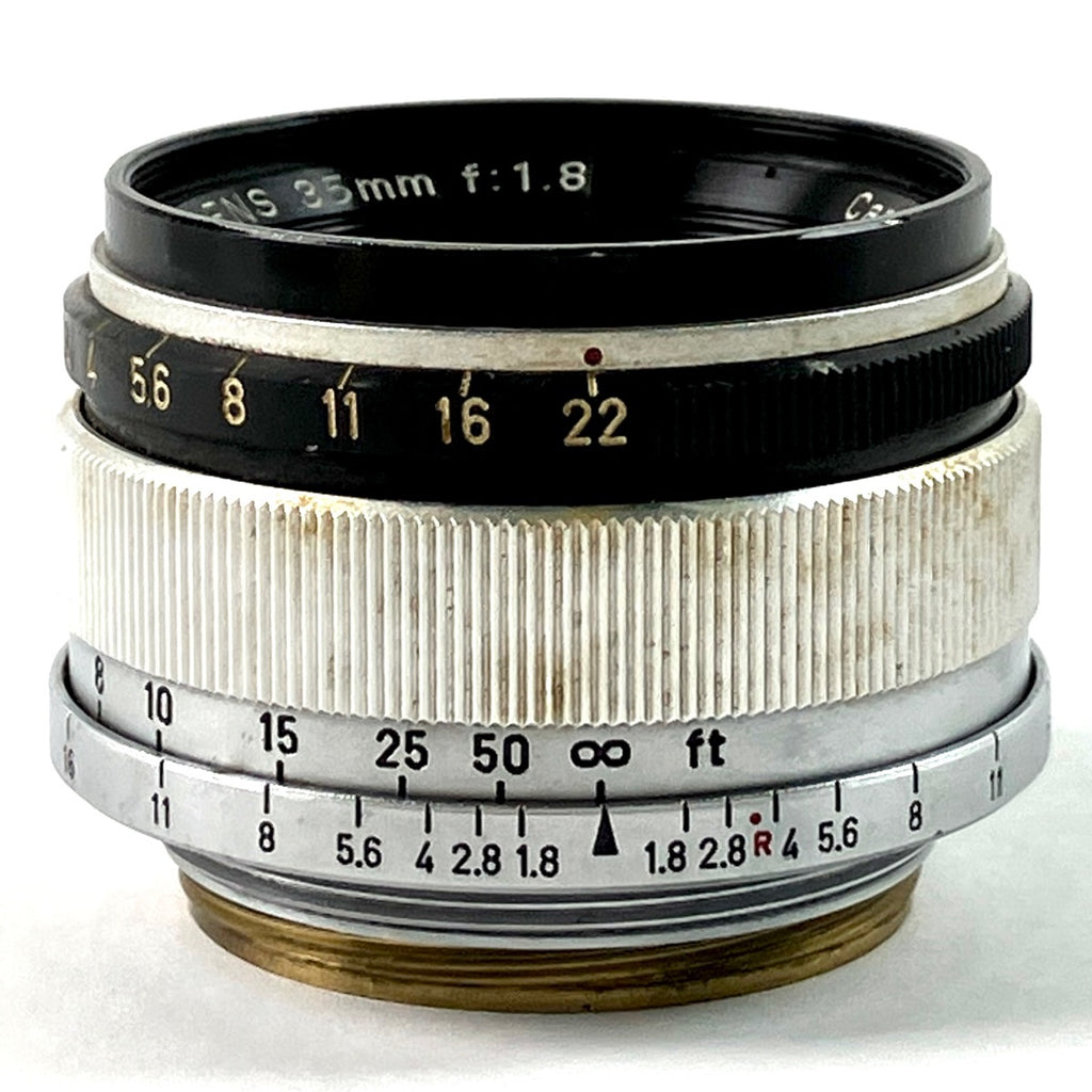 キヤノン Canon 35mm F1.8 Lマウント L39 レンジファインダーカメラ用レンズ 【中古】cambb