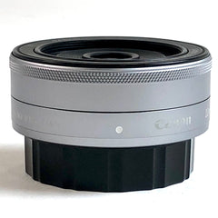 キヤノン Canon EF-M 22mm F2 STM シルバー 一眼カメラ用レンズ（オートフォーカス） 【中古】cambb