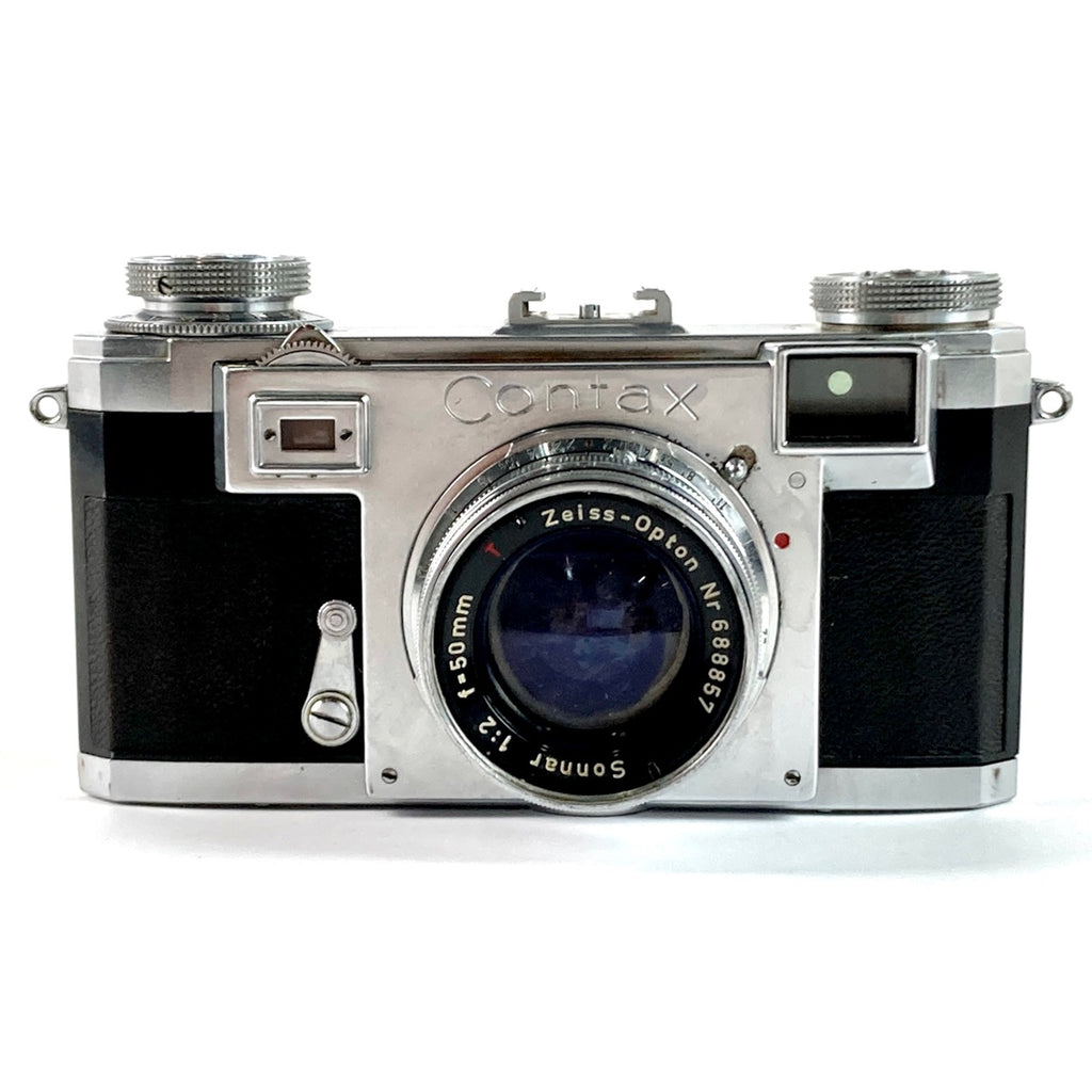 【在庫一掃】 ツァイス・イコン Zeiss Ikon Contax IIa + 50mm F2 フィルム レンジファインダーカメラ 【中古】cambb