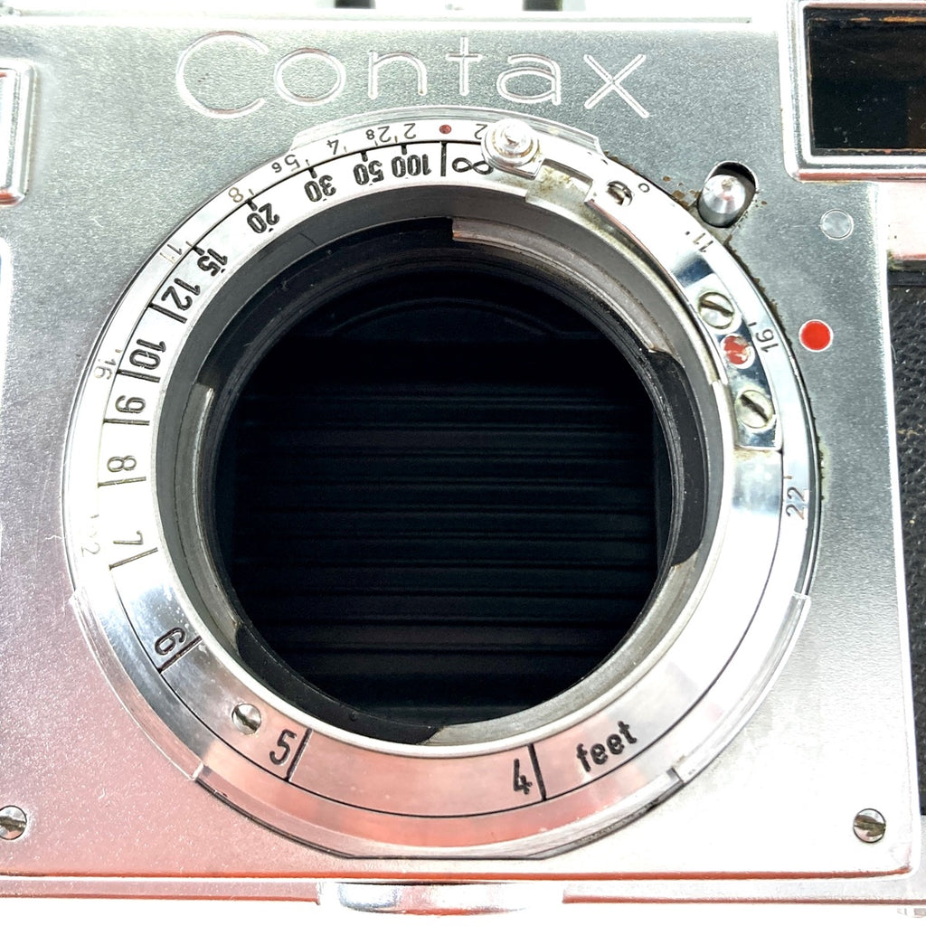 【在庫一掃】 ツァイス・イコン Zeiss Ikon Contax IIa + 50mm F2 フィルム レンジファインダーカメラ 【中古】cambb