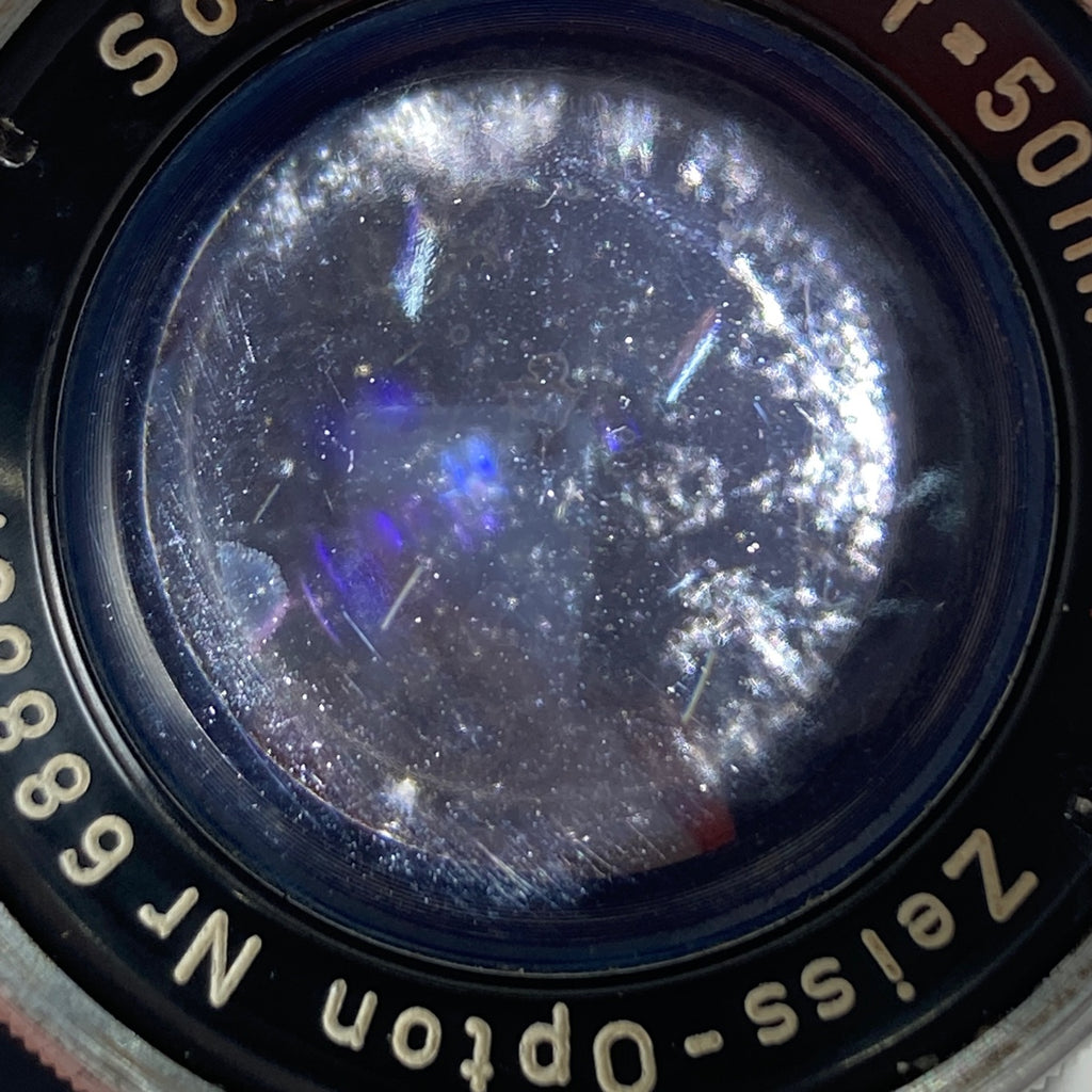 【在庫一掃】 ツァイス・イコン Zeiss Ikon Contax IIa + 50mm F2 フィルム レンジファインダーカメラ 【中古】cambb