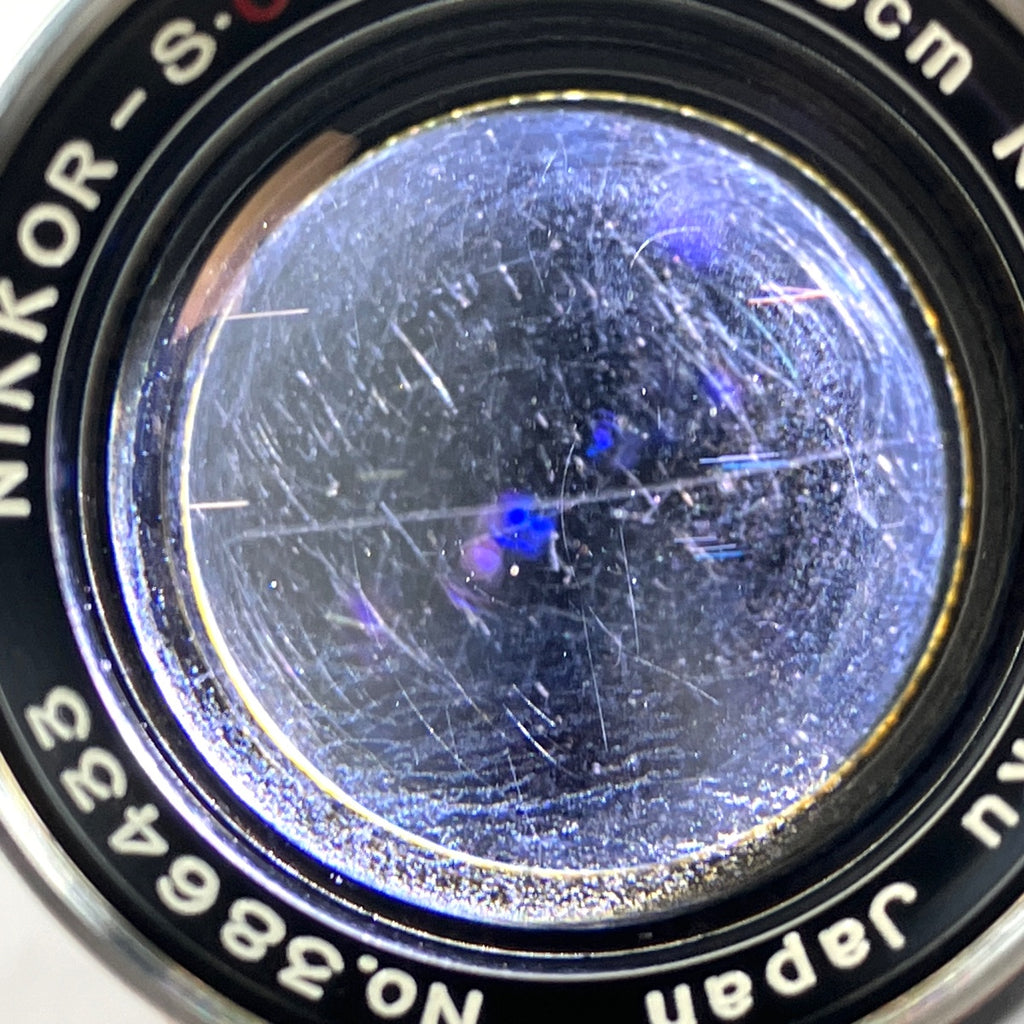 【在庫一掃】 ニコン Nikon NIKKOR-S.C 50mm F1.4 5cm ブラック Sマウント レンジファインダーカメラ用レンズ 【中古】cambb