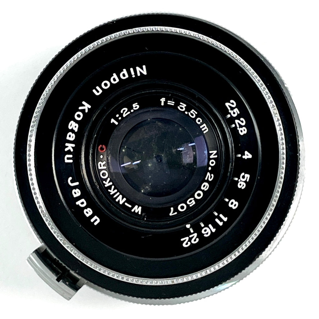 ニコン Nikon W-NIKKOR.C 35mm F2.5 3.5cm ブラック Sマウント レンジファインダーカメラ用レンズ 【中古】cambb